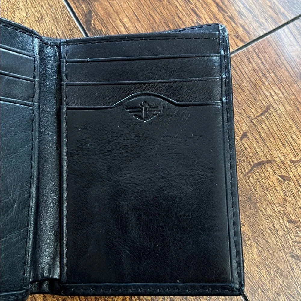 Dockers Black Leather Card Holder